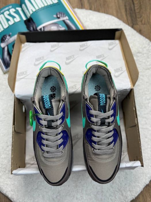 ТОП! Nike Air Max 90 Terrascape Beige Black Mint 39 - 45 найк аір макс