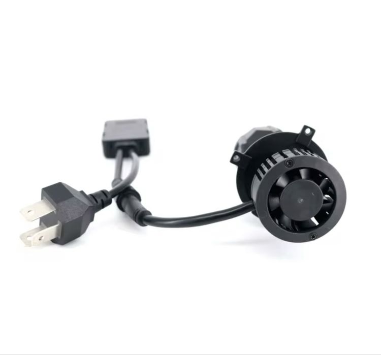 Комплект матричных лед ламп H4 линза дальний ближний свет biled лінза