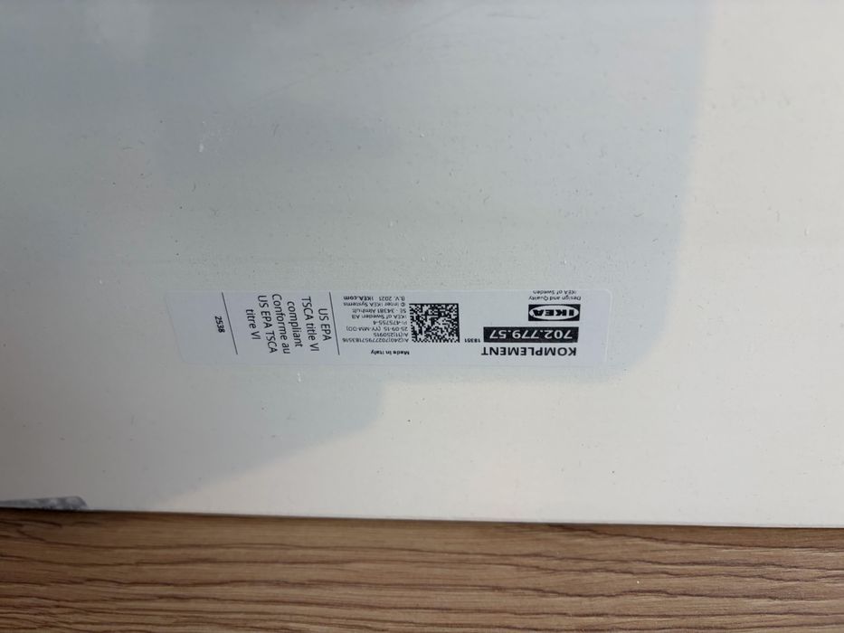 Półka ikea komplement