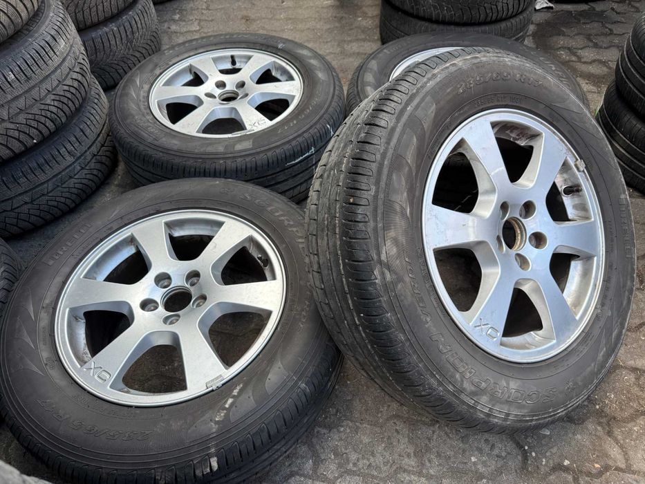 Felgi aluminiowe 17" 5x108 Volvo XC60 z oponami letnimi