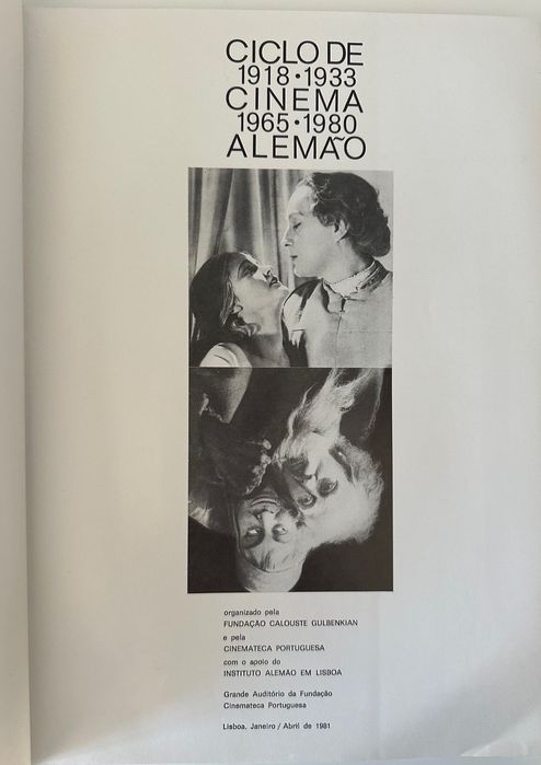 Ciclo de Cinema Alemão - 1965/1980 - Cinemateca Portuguesa