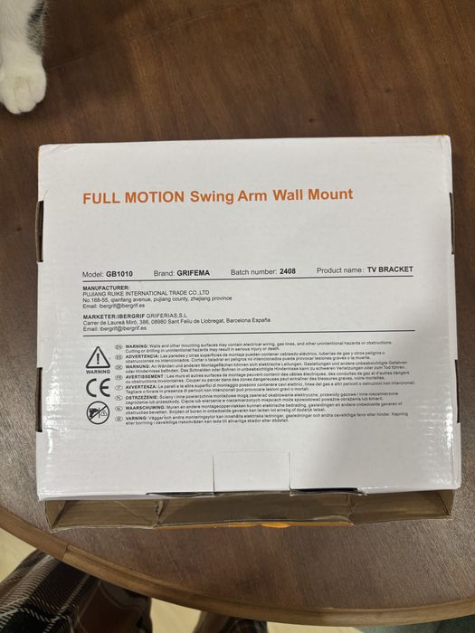 Suporte TV GRIFEMA GB1010 Full Motion