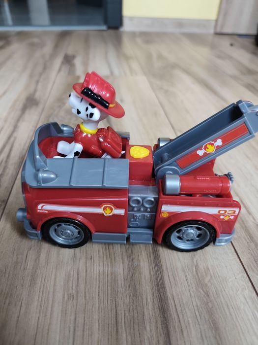 Psi patrol wóz strażacki + figurka jak nowe spin master