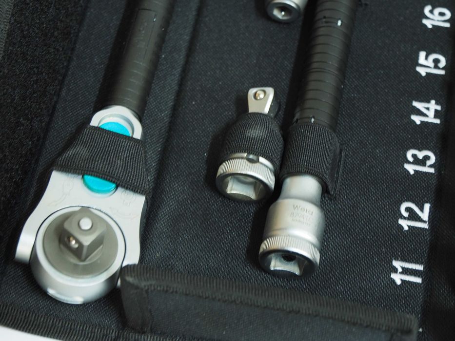 Zestaw kluczy nasadowych WERA 8100 SC 9 Zyklop 1/2'' grzechotka 28szt