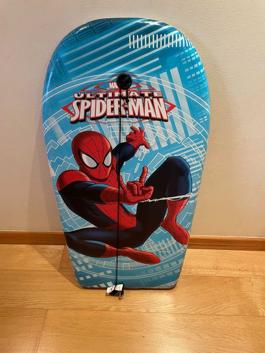 Prancha bodyboard Homem Aranha