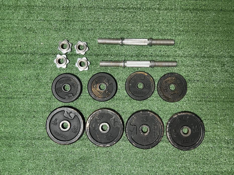 Halteres Pesos musculação