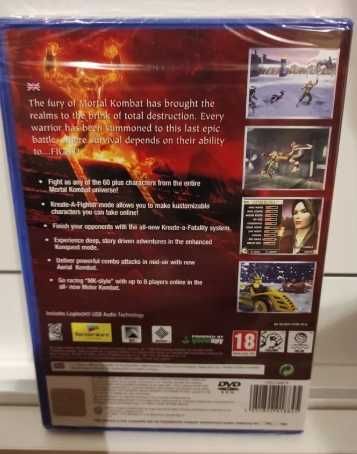 Mortal Kombat Armageddon PAL PS2 (Novo selado)