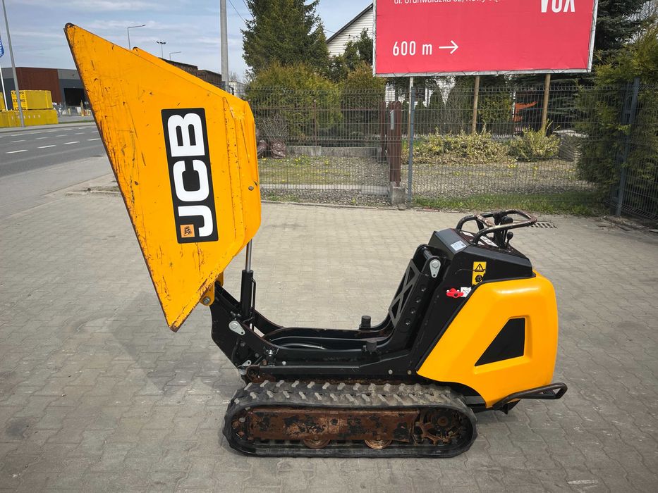 Taczki spalinowe gąsienicowe, wozidło budowlane JCB HTD-5, 2020 rok