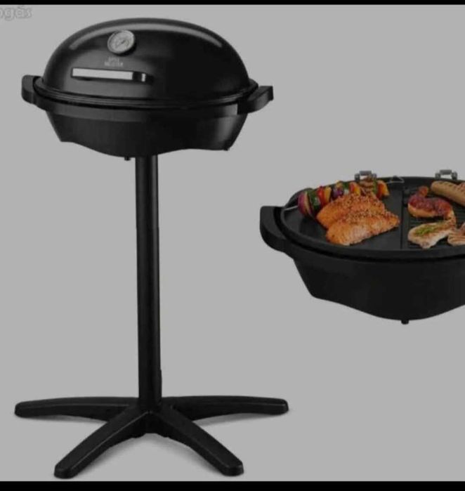 OPORTUNIDADE Churrasqueira Grelhador elétrica de jardim GRILLMEISTER, como novo.