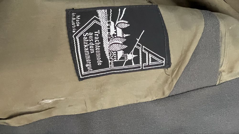 bawarska marynarka myśiwska męska L galowa strój przebranie oryginslba