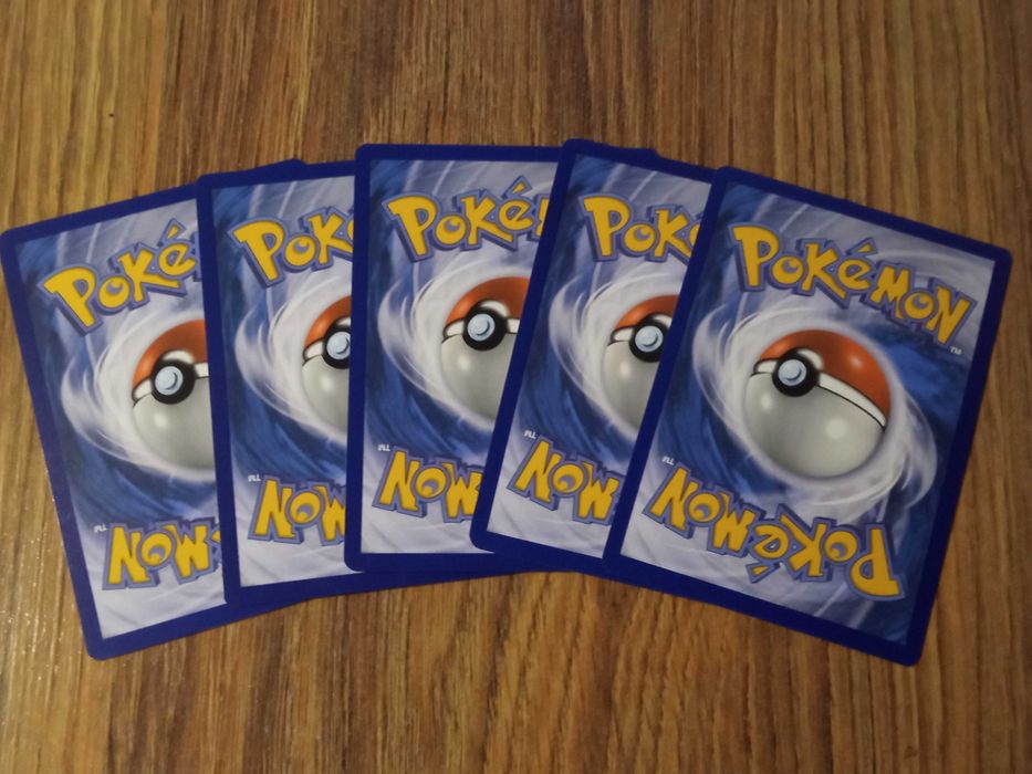 5szt. Karta energii Pokemon TCG Basic Energy energia WSZYSTKIE energie
