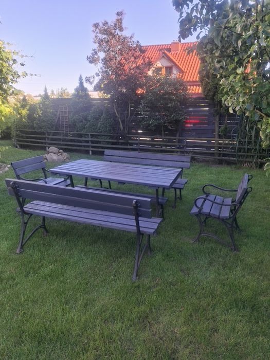 Uzywany Komplet Mebli Ogrodowych