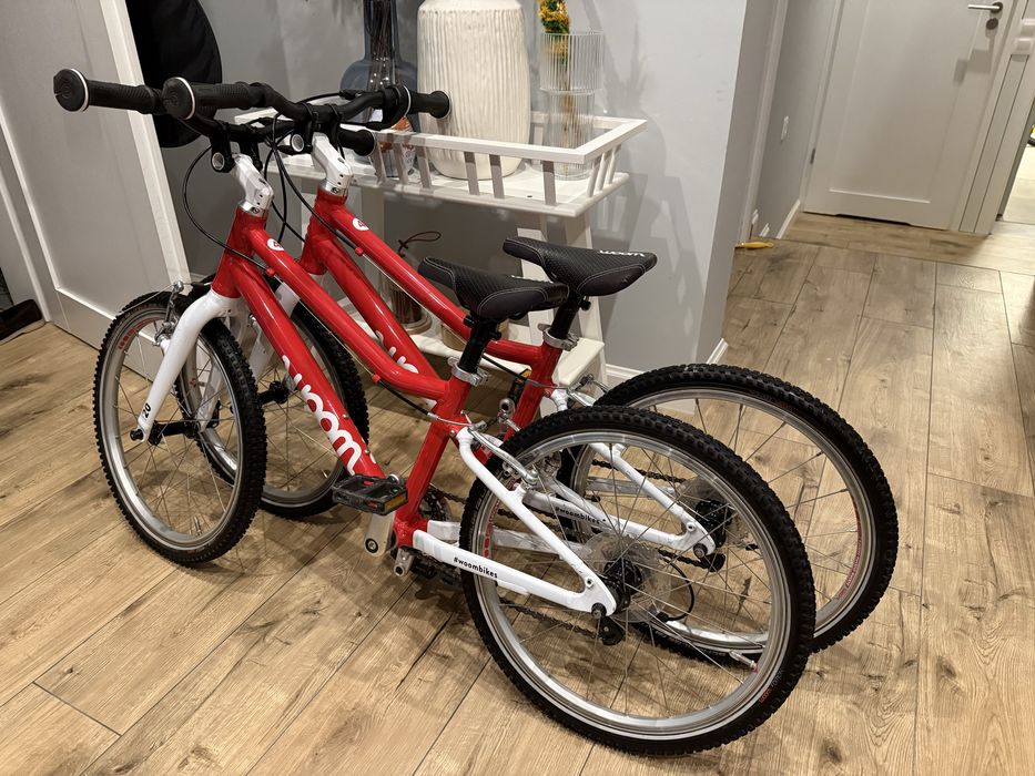 Rower Woom 4 czerwony 20' bardzo dobry stan