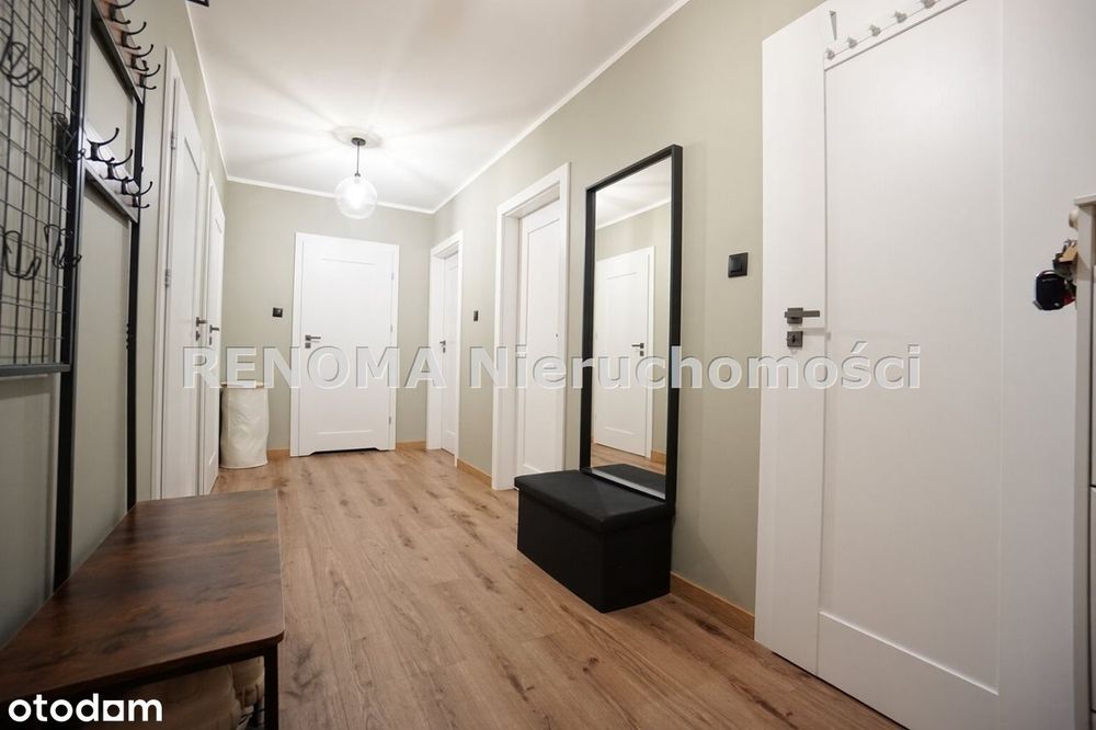 3 pokoje, 68,5m2 , balkon 15 m² z widokiem na las