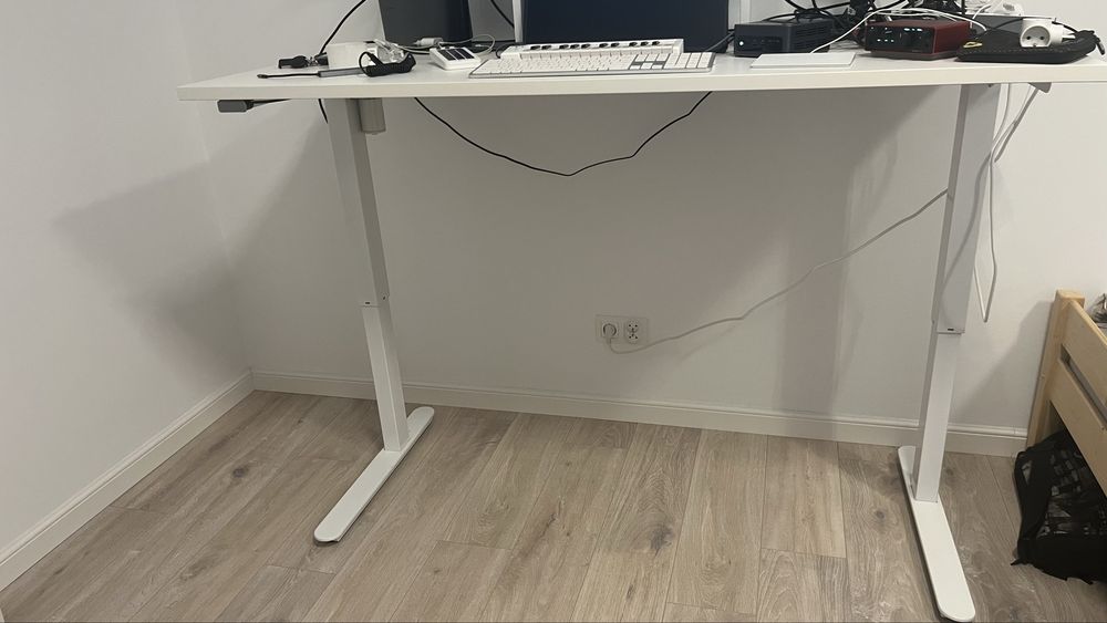 Okazja biurko elektryczne podnoszone regulowane 160x80