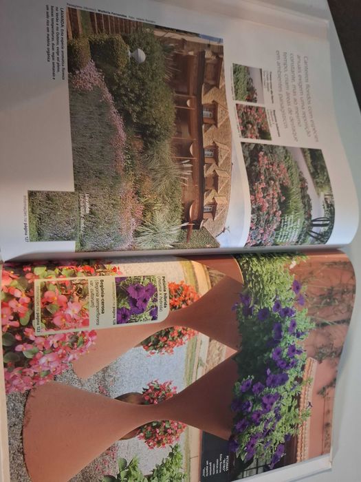 Livro de arranjo de flores