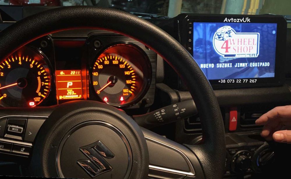 Магнитола JIMNY Suzuki CELERIO GPS DVD TV USB 2 дин CarPlay Android 15