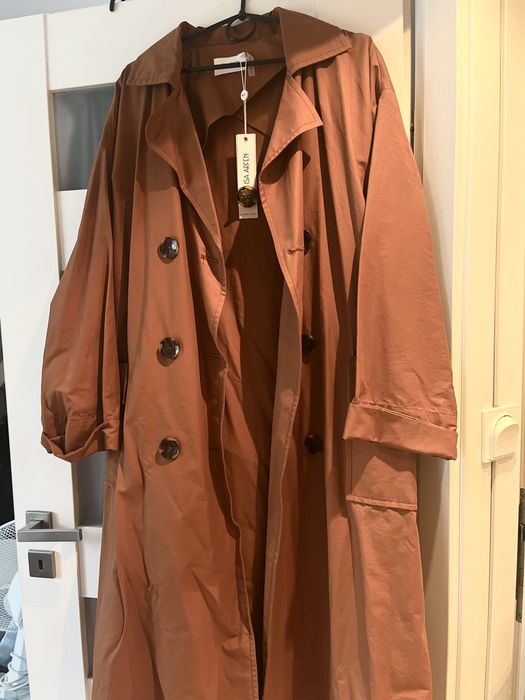 Płaszcz trencz Nowy Karmel/Rudy 40/42