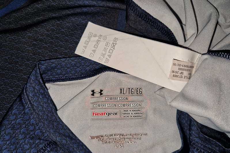 Superman Under Armour koszulka kompresyjna – termoaktywna size: XL-TG