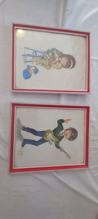 Conjunto de 2 Quadros Pequenos Constanza