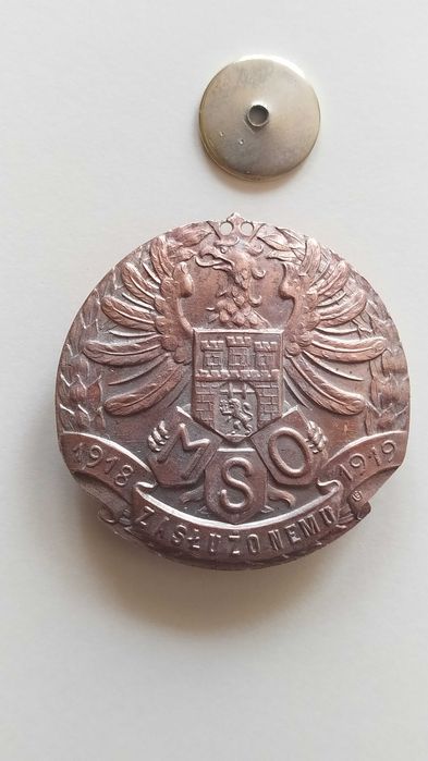 Lwów - Odznaka Miejskiej Straży Obywatelskiej - MSO