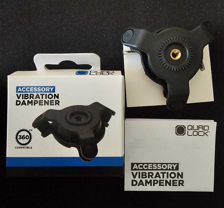 KIT novo QUADLOCK Fork Stem Mount PRO+Vibration Damper+ autocolante