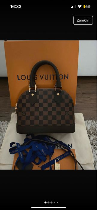 Alma BB damier ebene torebka