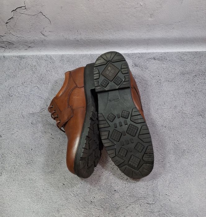 Кроссовки Clarks Cushion Cell кожаные мужские ботинки