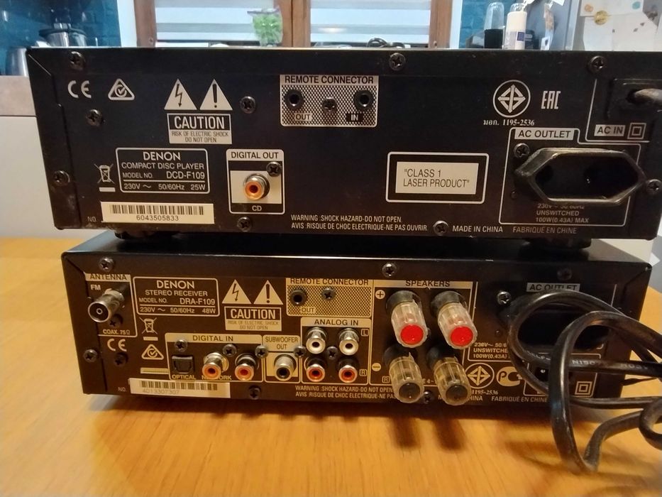 Denon DRA-F109 + DCD-F109