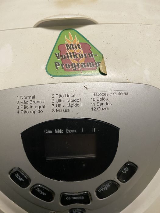 Maquina de fazer pão