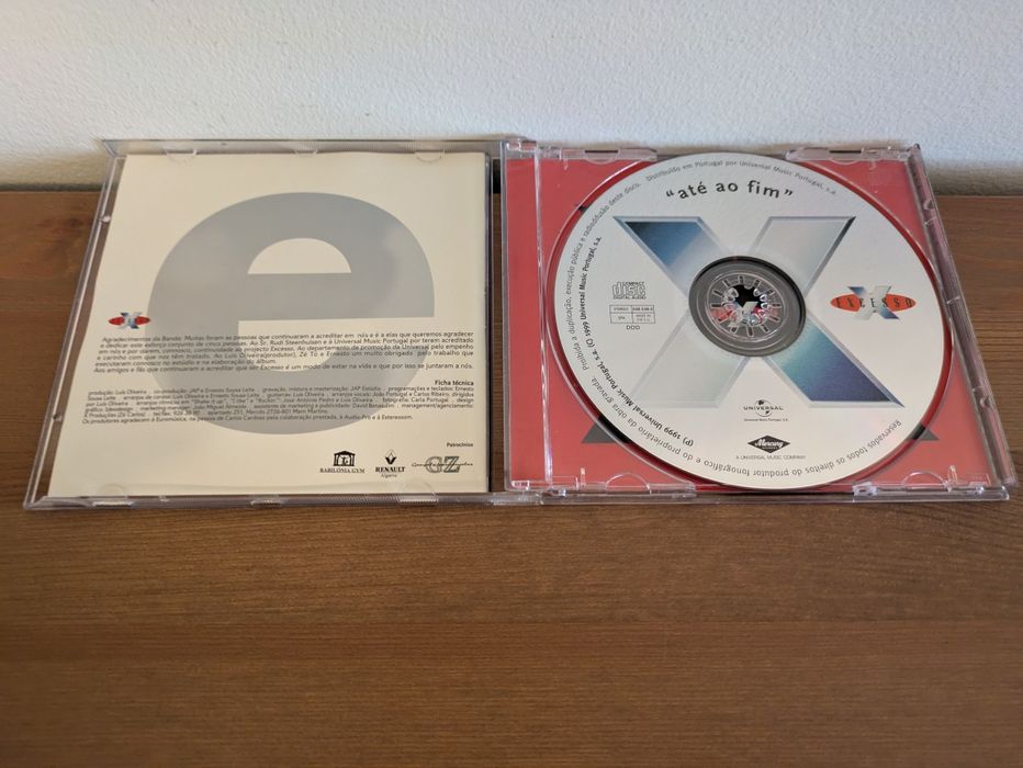 CD "Até ao fim" 1999 Excesso (Como Novo)