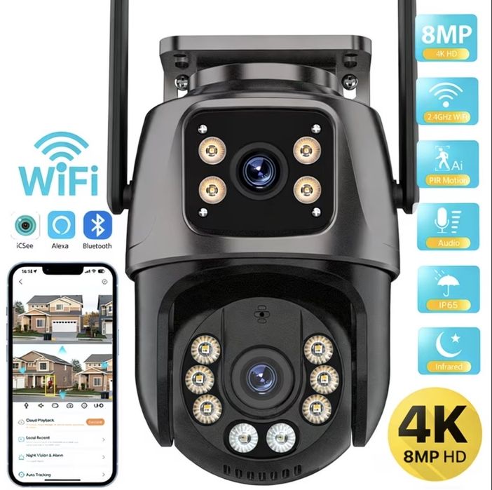 зовнішня бездротова камера 2.4/5g Wi-Fi
