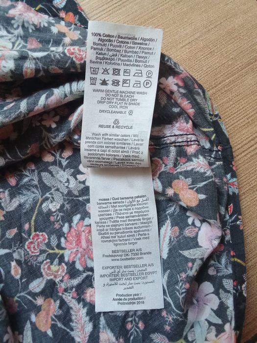 Koszula w kwiaty Selected homme S