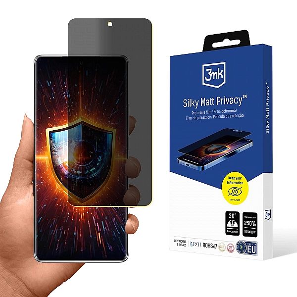 Folia ochronna prywatyzująca matowa 3mk Silky Matt Privacy na Oppo Ren