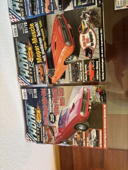 5 журналів CHROM und flammen автожурнал журнал авто