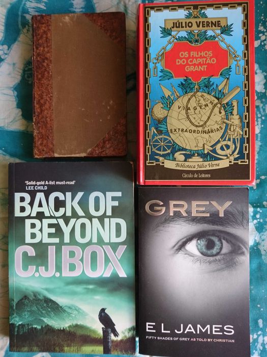 18 Livros Júlio Verne, E. L. James, Outros, A Partir de
