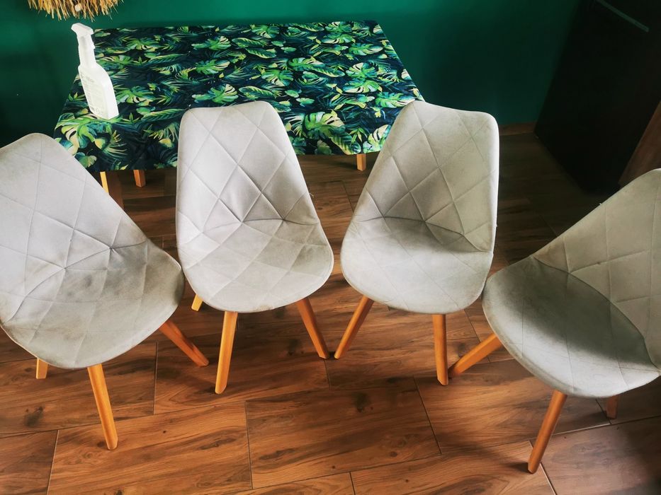 Krzesło zestaw 4 krzeseł