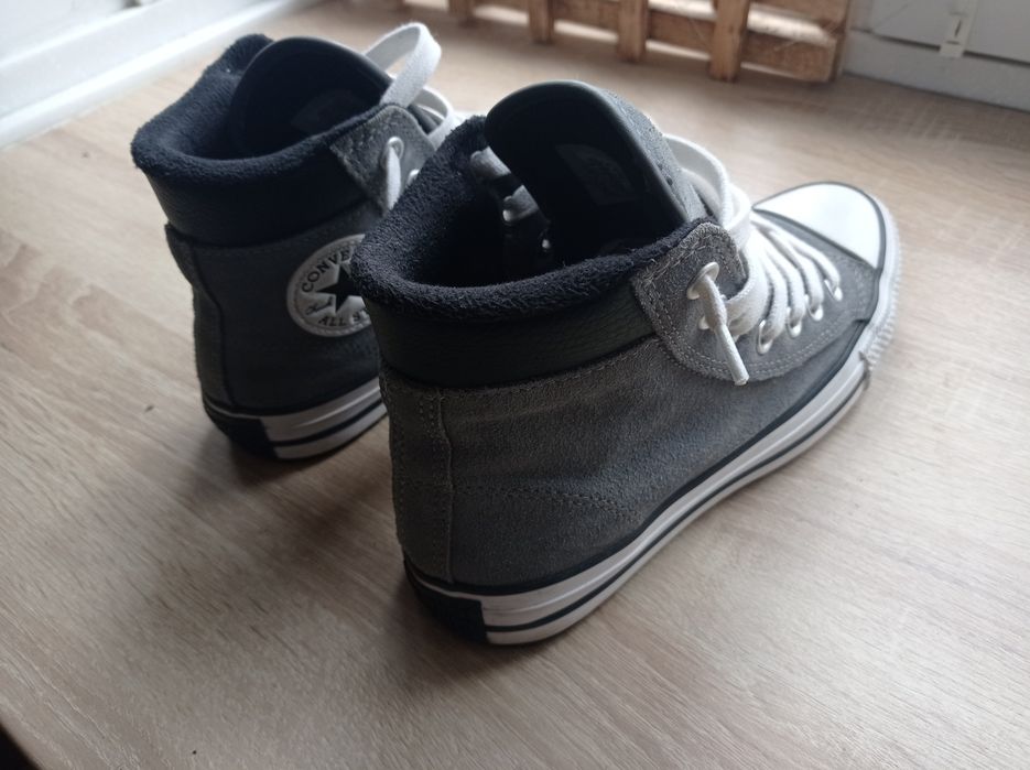 Converse 39р 24,5 см кеди сірі