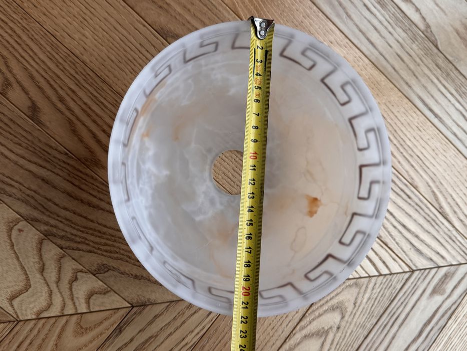 Szklany klosz do lampy 30 zł