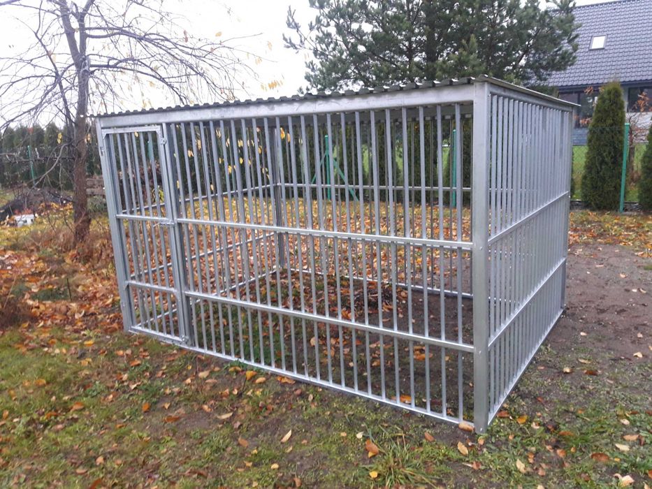 Kojec / boks dla psa ocynkowany. Producent