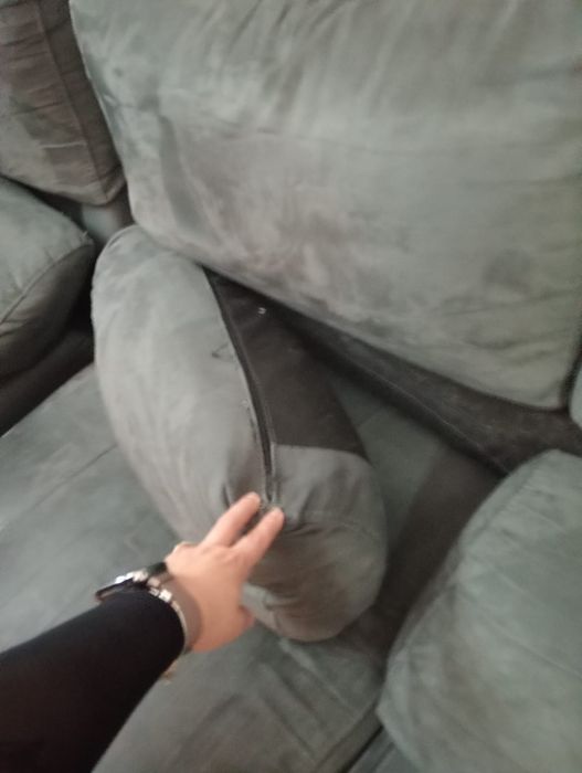 Sofá com chaise long