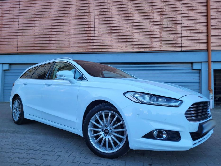 Ford Mondeo SW 2.0TDCI 180KM Full Ledy Pół Skóry Navi Kamera El. Klapa ATRAKCYJNY