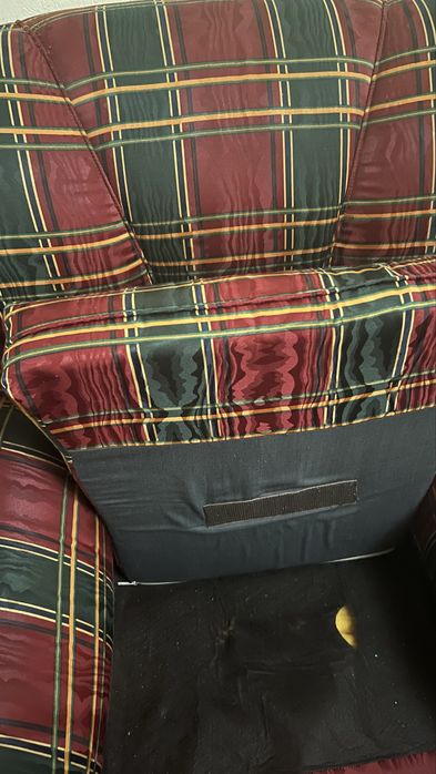 Conjunto Sofá-Cama + 2 Sofás Pequenos