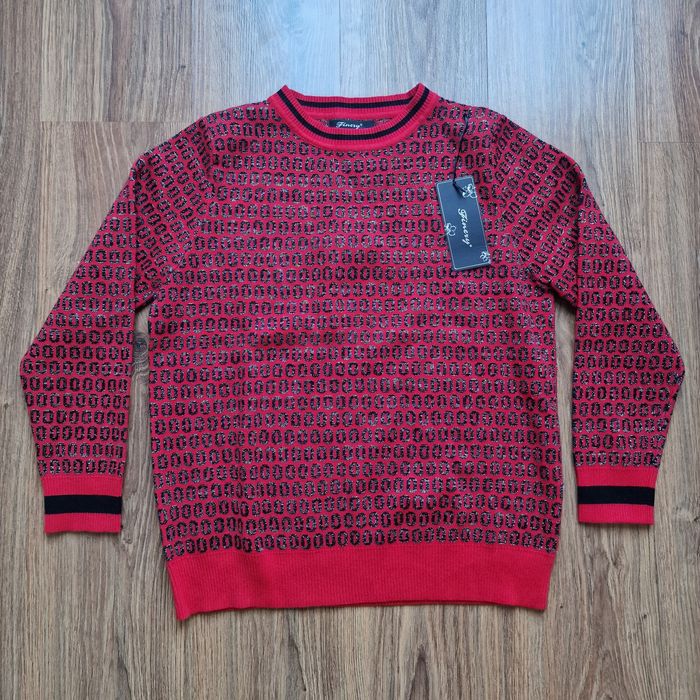 Finery Sweter Czerwony