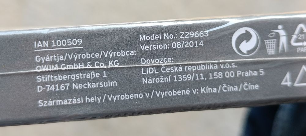 Nowa Poziomica Kątomierz POWERFIX PROFI 270° Fabrycznie zapakowana