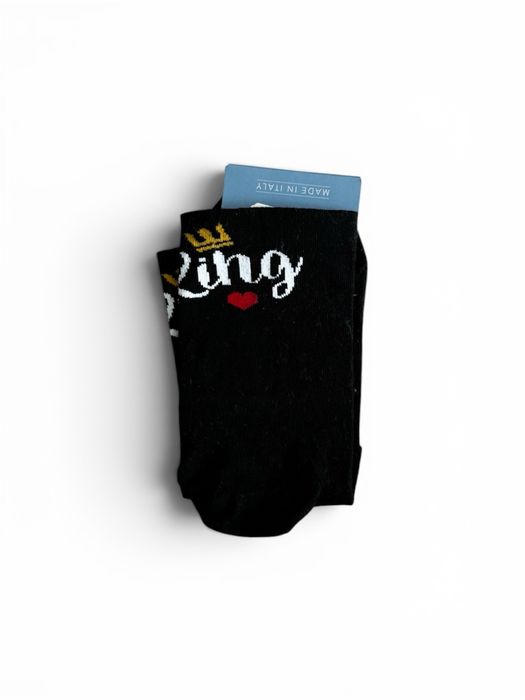 Skarpetki z napisem King, Calzedonia, one size