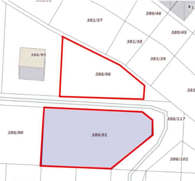 Dwie działki budowlane - razem 1648m² | Czekaj (gm. Ropczyce)