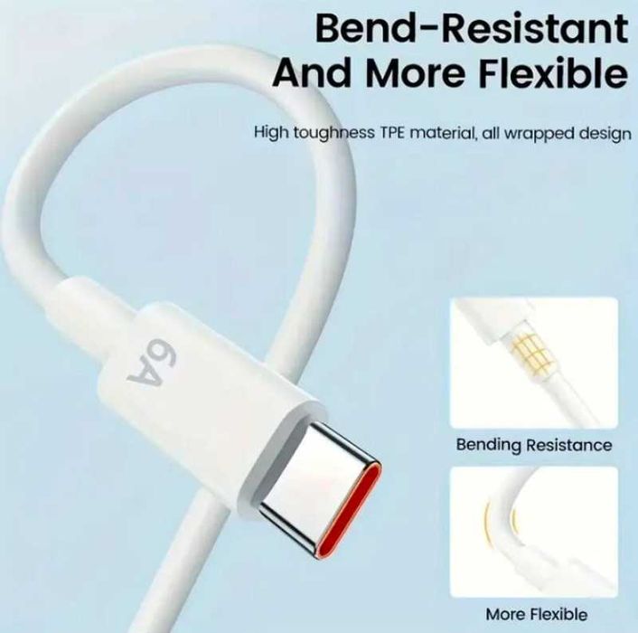 USB Кабель для Зарядки Підтримка Швидкої Зарядки