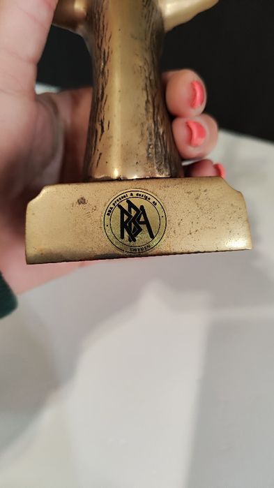 Cabeça de Veado em Latão