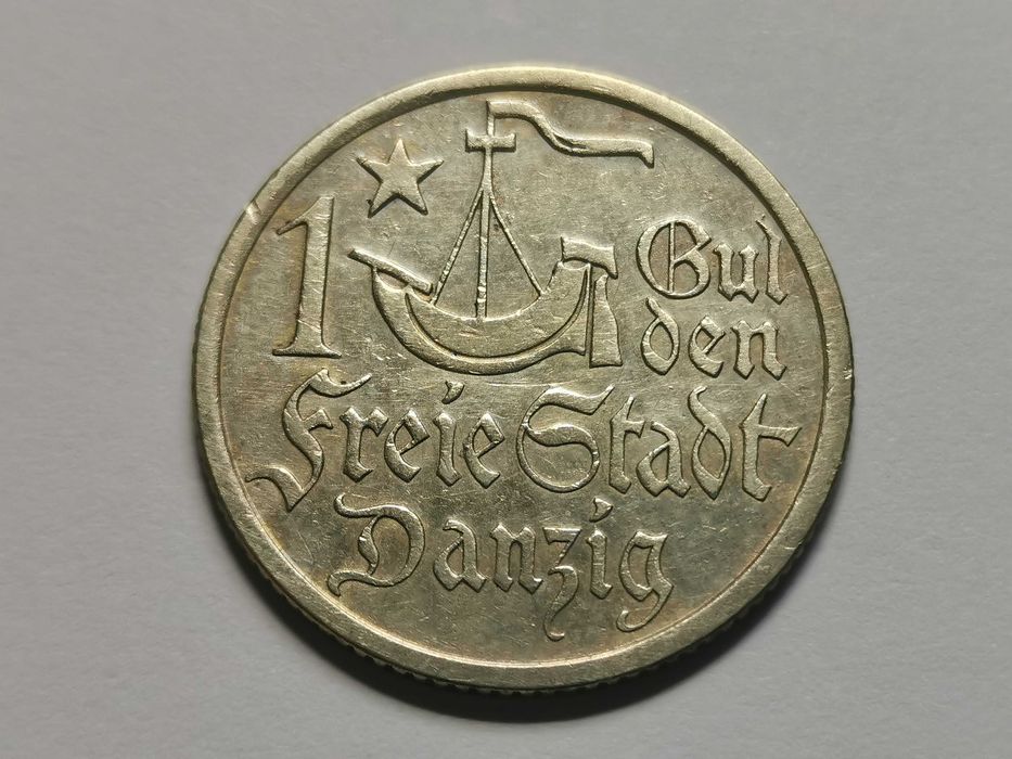 1 gulden 1923 r. Wolne Miasto Gdańsk BEZOBIEGOWA